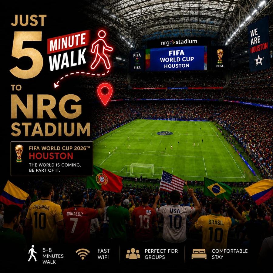 Sunny 2Bed 1Bath | King Beds | NRG at walk | Rodeo - B&B Houston