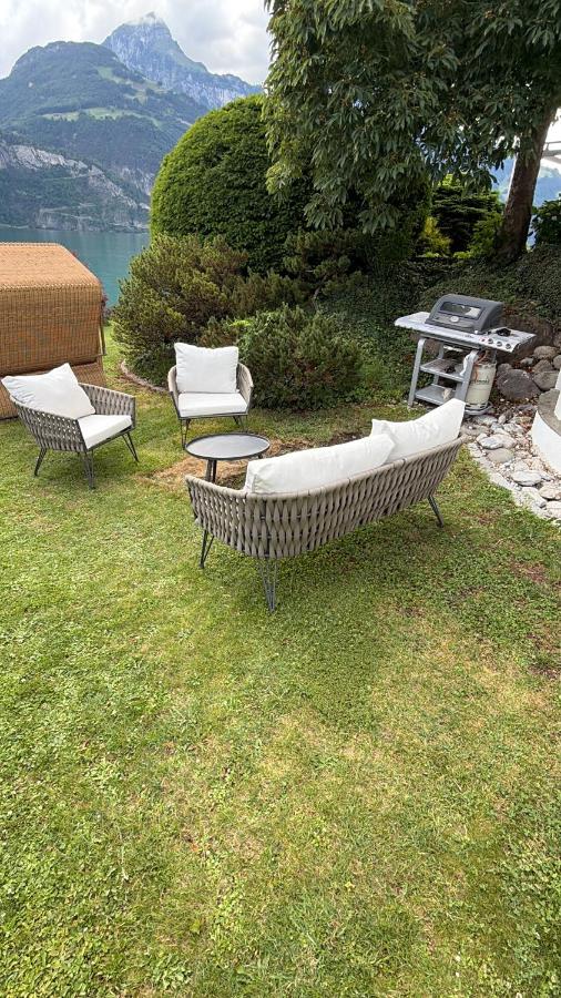 Exclusive Lake Access Villa Studio - B&B Flüelen