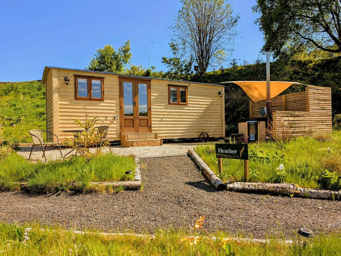 Lintmill Lodges - Heather Shepherds Hut - B&B Sorn
