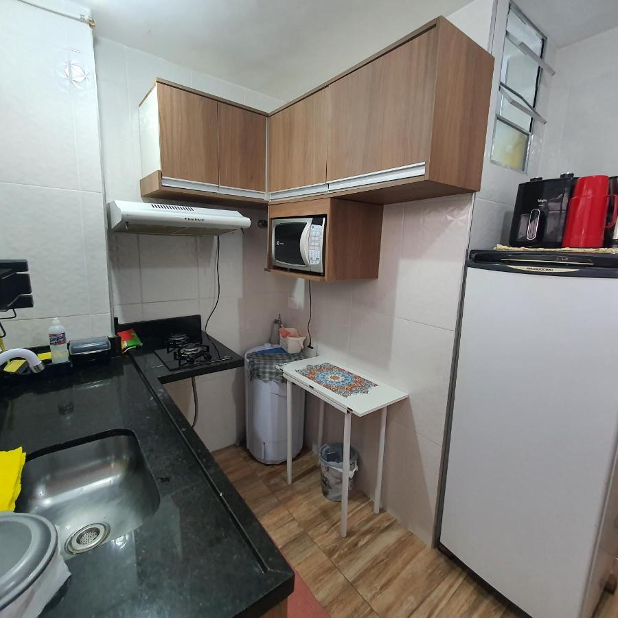 Kitnet frente praia Boqueirao - Ferienwohnung Praia Grande