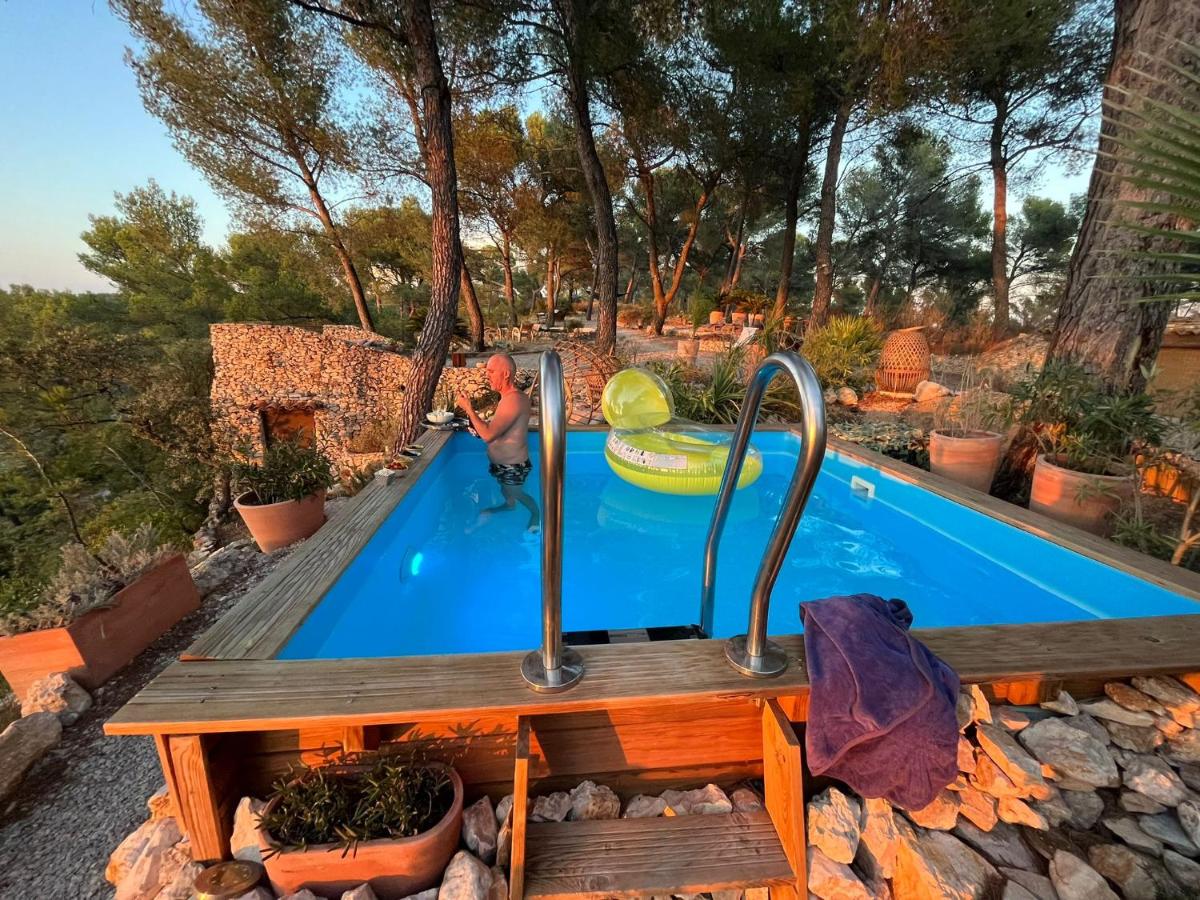 Moulin Rouge Provençal Suite Premium avec jacuzzi extérieur Aix Marseille - Ferienwohnung Bouc-Bel-Air
