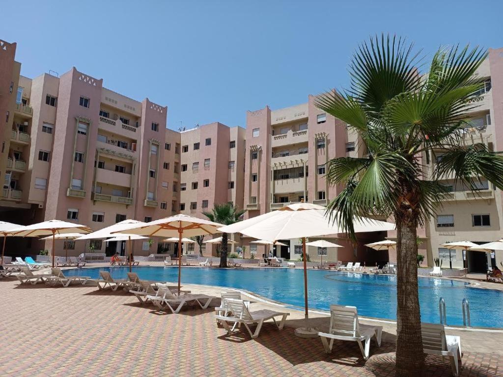 Appartement Piscine - Centre Ville Plage & Parc - Ferienwohnung Fedala