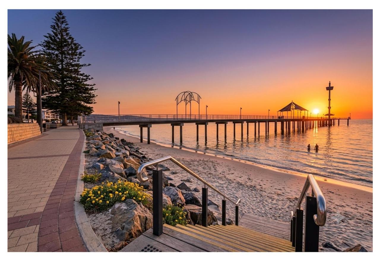 Seaside Adelaide Holiday Apartment 2BR 1 min walk to Brighton Beach - Chambres d'hôtes Adélaïde