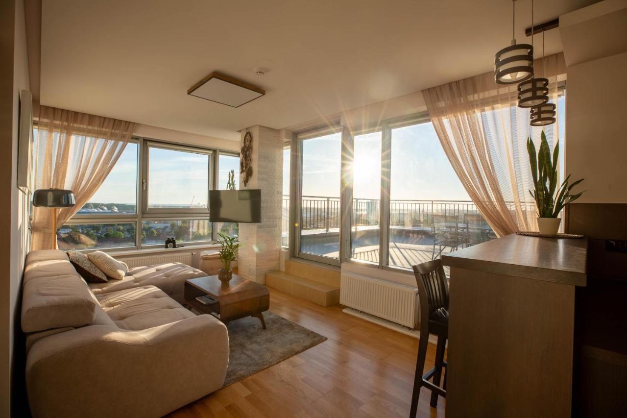 Panoramic sea-view penthouse - Ferienwohnung Klaipėda