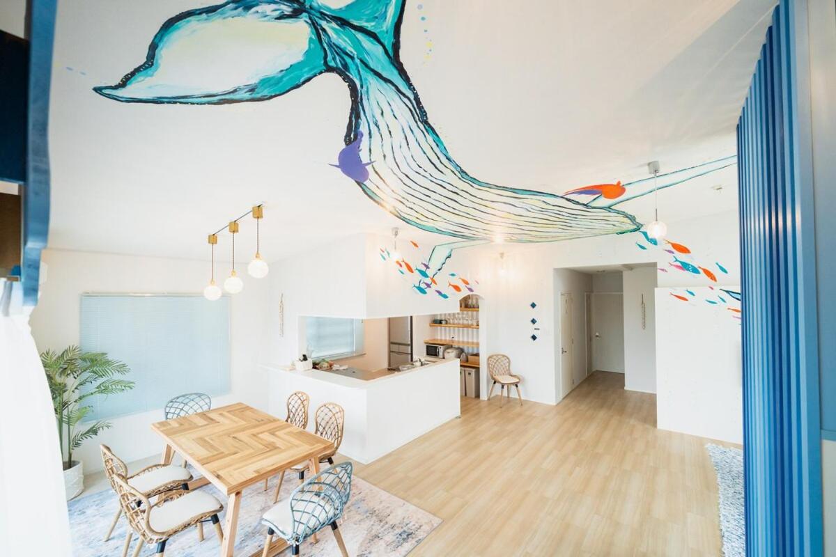 The Mural Art House Bise - B&B Motobu