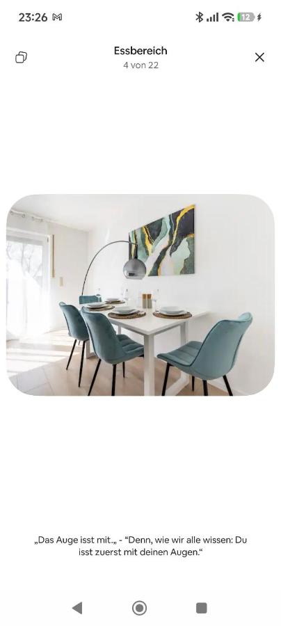 City Apartment Nähe Arena Gelsenkirchen mit Balkon und Tiefgarage für 4 Personen ZENTRAL - B&B Gelsenkirchen