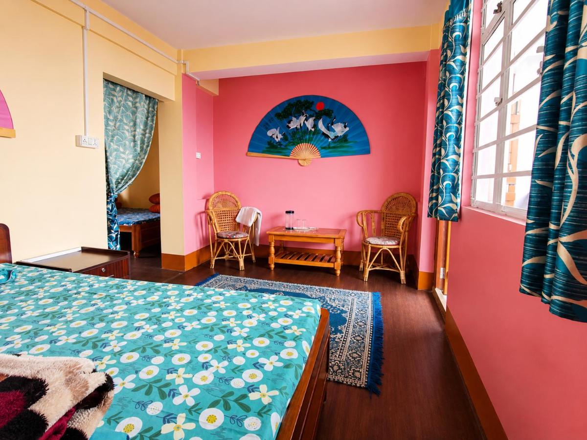 Familienzimmer mit Doppelbett