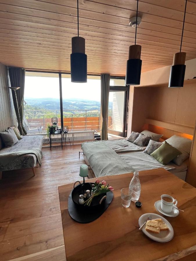 New Panorama Apartment FreYblick Freyung Pool Sauna AktivCard - Ferienwohnung Freyung