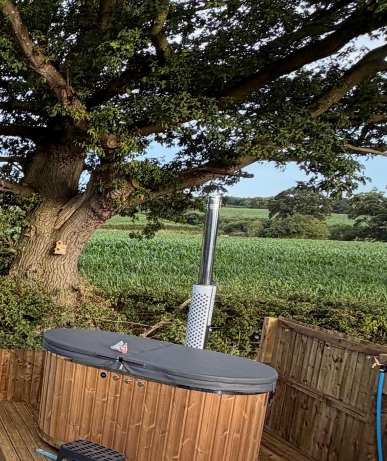 Luxury Glamping pod, En-Suite with Hot Tub - Ferienwohnung Northop
