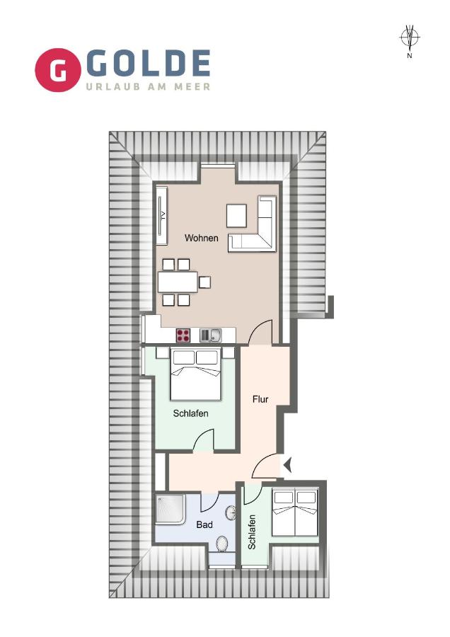 Nordseebude Küstenglück - B&B Sankt Peter-Ording