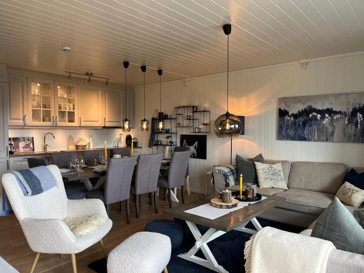 Luxury Norwegian Mountain View Apartment - Balcony - B&B Voss
