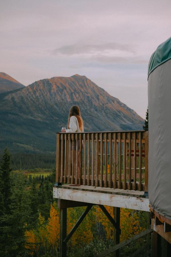CabinsOver Crag Lake Glamping Bear - Bed and Breakfast Carcross