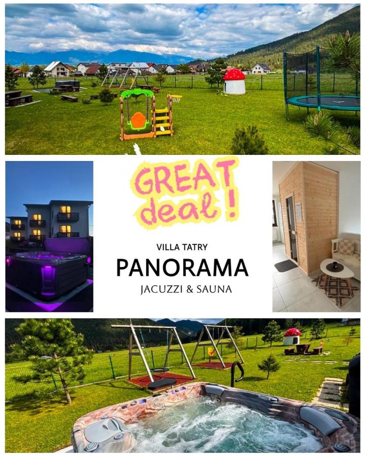 Villa Tatry Panorama JACUZZI & SAUNA - B&B Demänovská Dolina