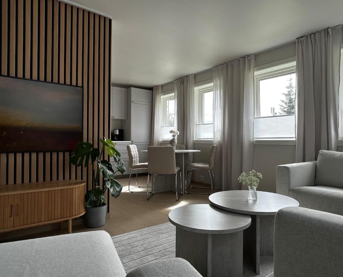 3-bedroom apartment in the center of Fauske - Chambres d'hôtes Fauske