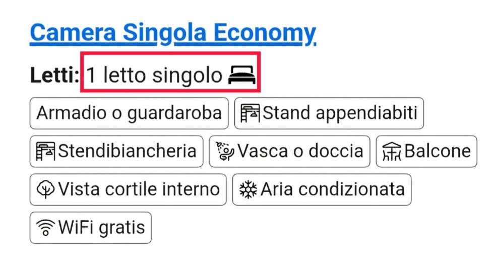 Economy Eenpersoonskamer