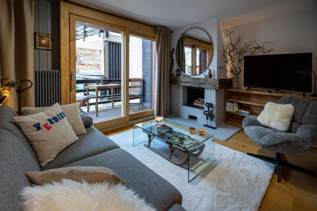 La Ruinette-charming 1-bed flat in Verbier centre - B&B Verbier