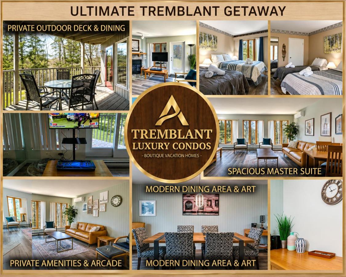 Tremblant Ski Condo, Arcade Games & Parking - B&B Mont-Tremblant