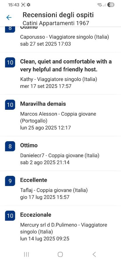 Appartamento Catini 67 - Bed and Breakfast Civitavecchia