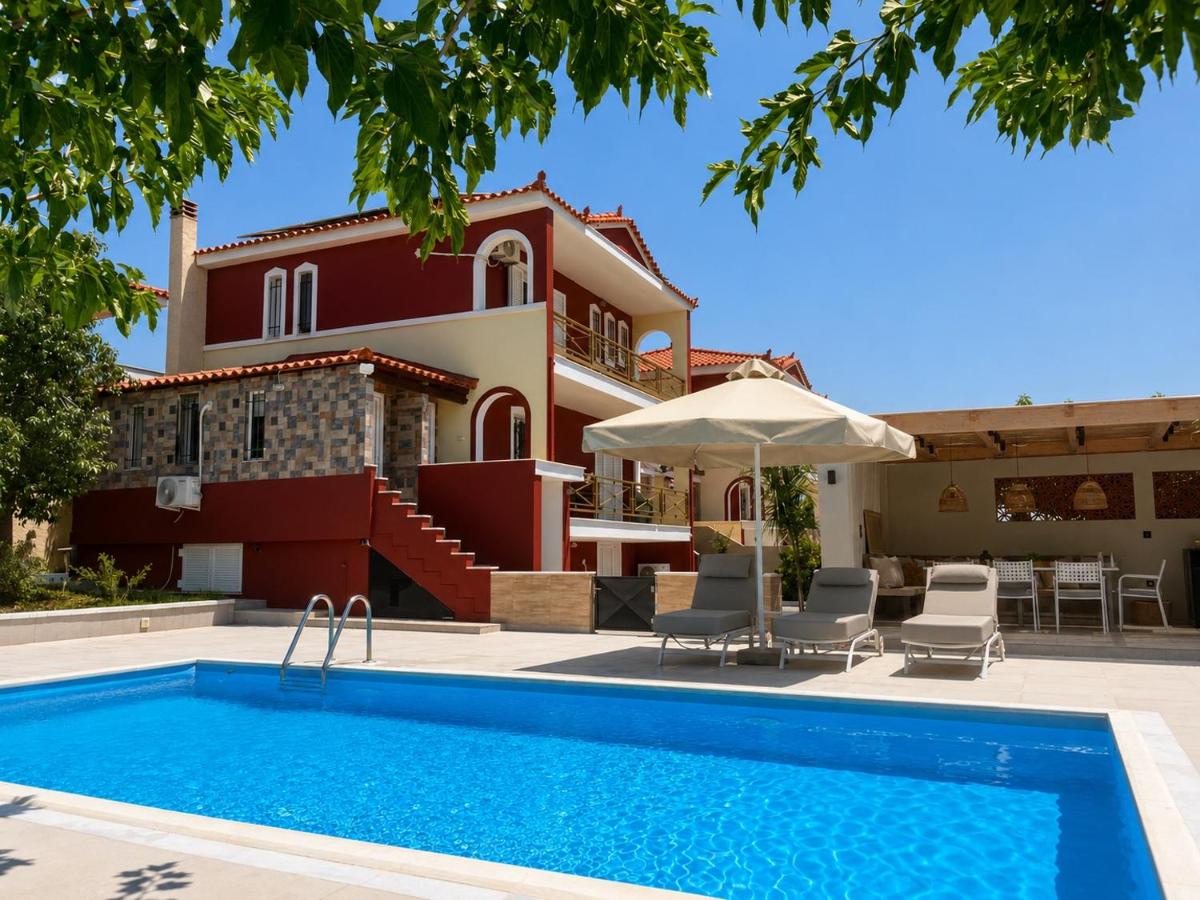 Villa Evàlia Complex -maisonnette -Eretria - Chambres d'hôtes Érétrie