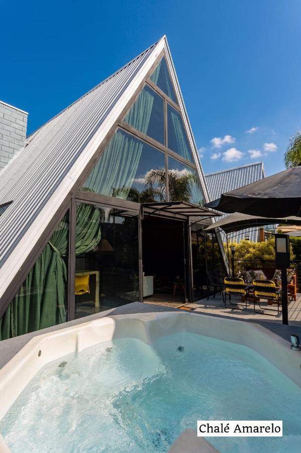 Chalé Verde Mata com jacuzzi privativa em Bonito - Mato Grosso do Sul - Bed and Breakfast Bonito