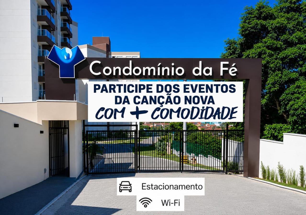 Apto com Garagem e Wi-Fi a 4 minutos da Canção Nova - Ferienwohnung Cachoeira Paulista
