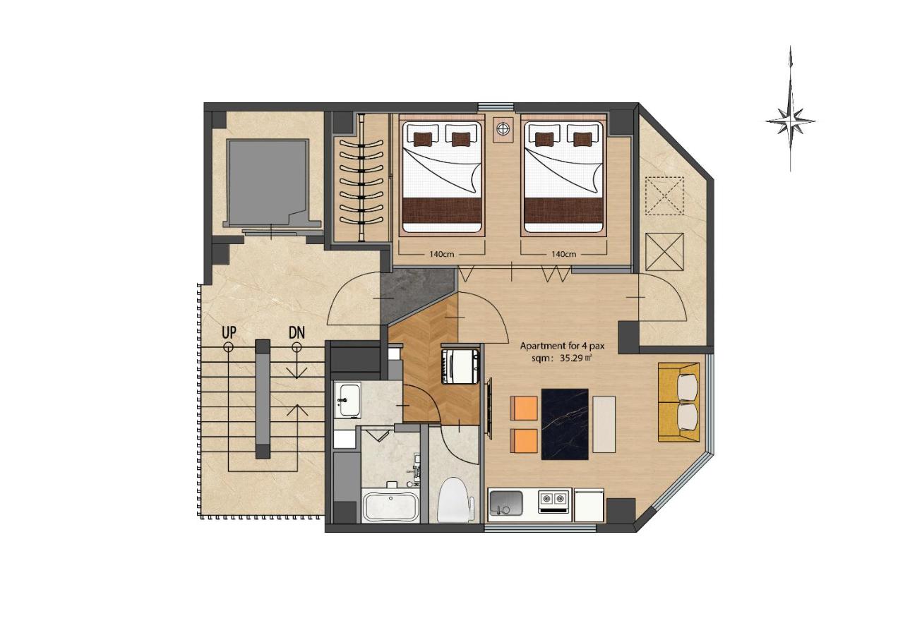 Gracia Hotel Shinsaibashi - Chambres d'hôtes Osaka