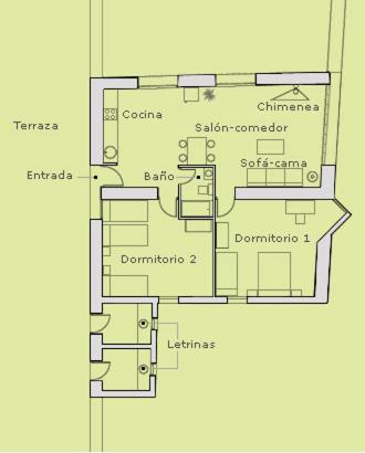 Casa de 2 dormitorios