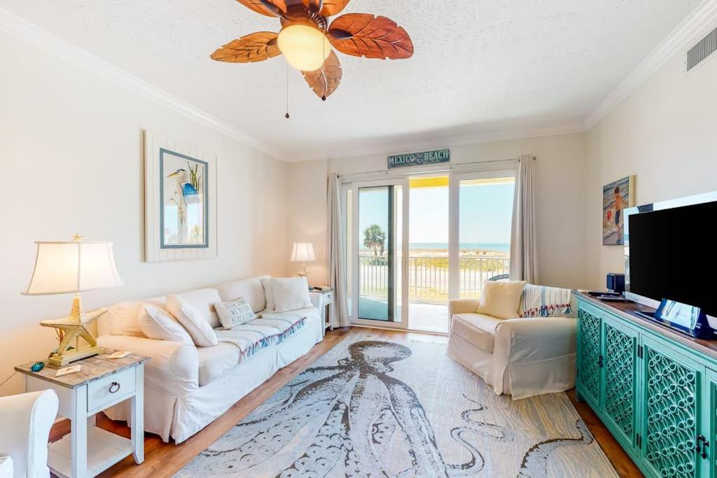 Ocean view condo with central AC WiFi washer&dryer access to pool hot tub - Ferienwohnung Mexico Beach