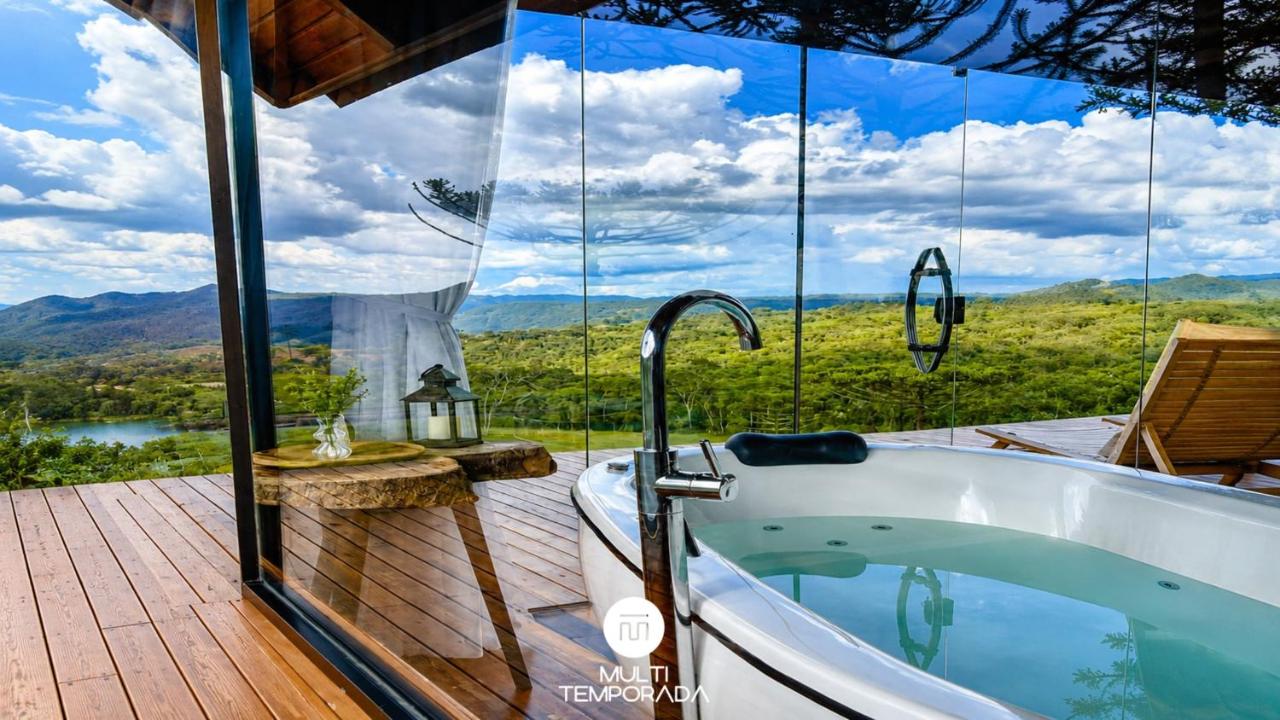 Sunset Invernada c/ Jacuzzi - Leoberto Leal/SC - B&B Vargedo