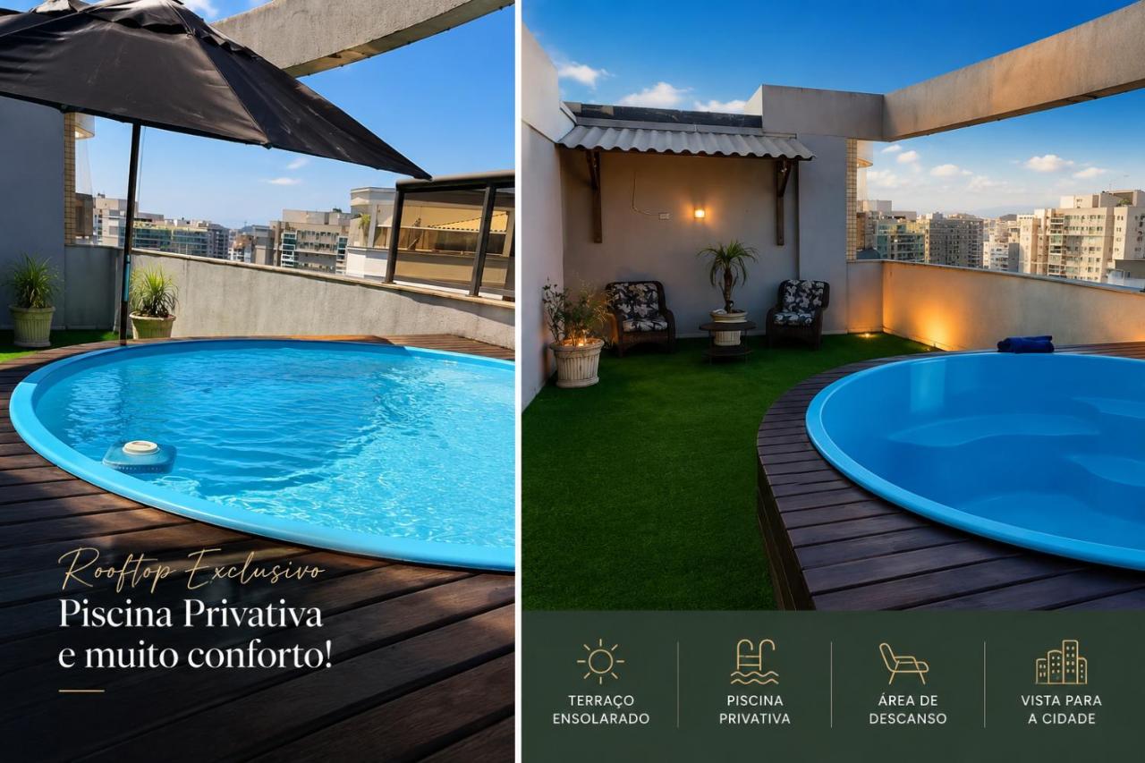 Cobertura Duplex com Piscina Privativa e Churrasqueira - Parque Olímpico - Ferienwohnung Rio de Janeiro
