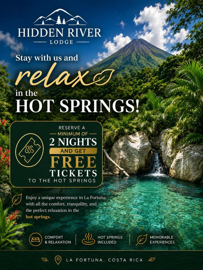 Hidden River Lodge & Termales Incluidas - Bed and Breakfast San Francisco