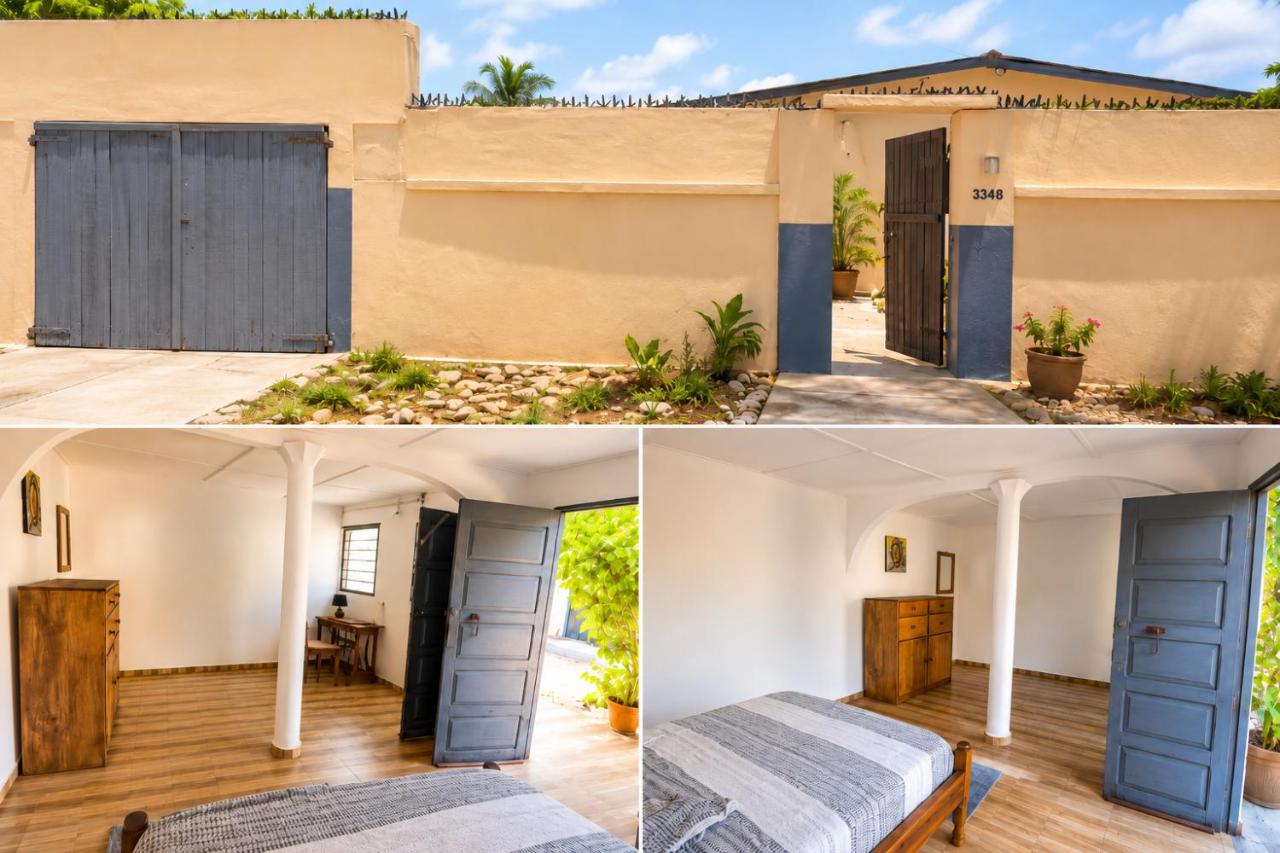Villa "Effet Mer" - Grande chambre double avec terrasse et jardin en bord de mer - B&B Aneho