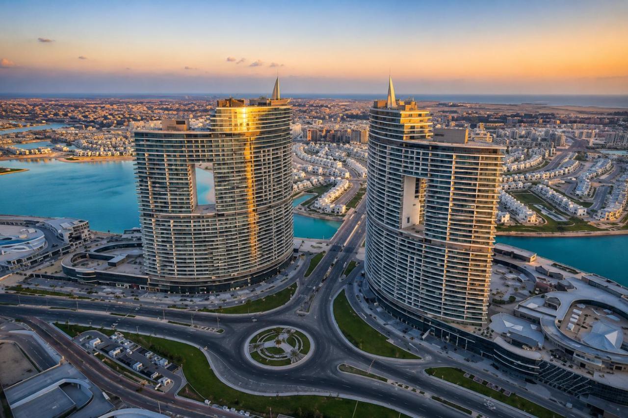 Luxury Sea View Studio -North Coast - New Alamein Tower - code 03 - Bed and Breakfast El Alamein