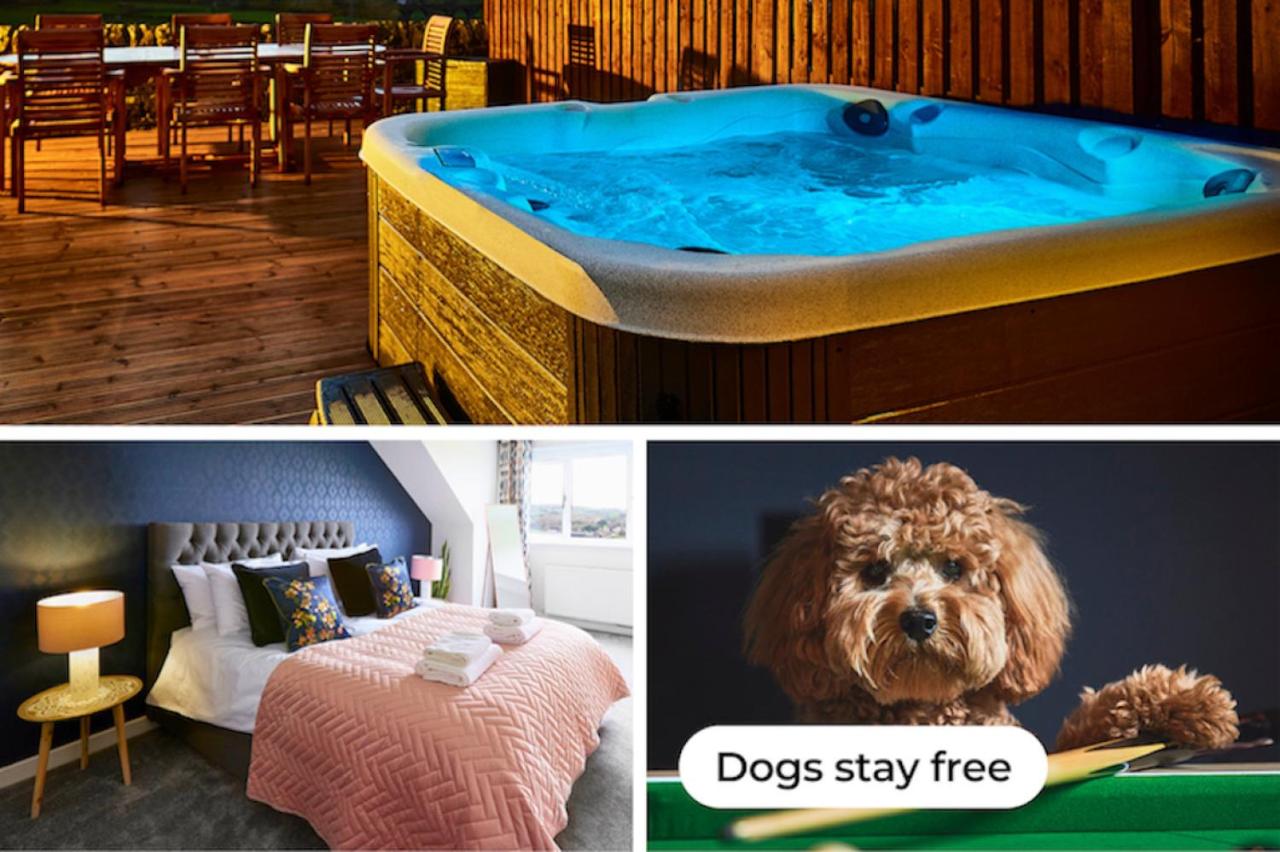 Haworth Home - Hot tub Cinema Games Room Sleeps 12 - Chambres d'hôtes Haworth