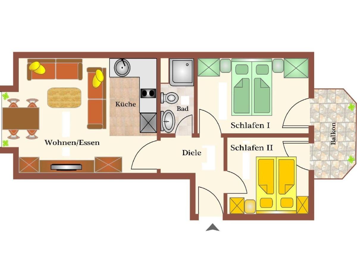 Haus Robbenplate Whg 12 Seesicht - Ferienwohnung Cuxhaven