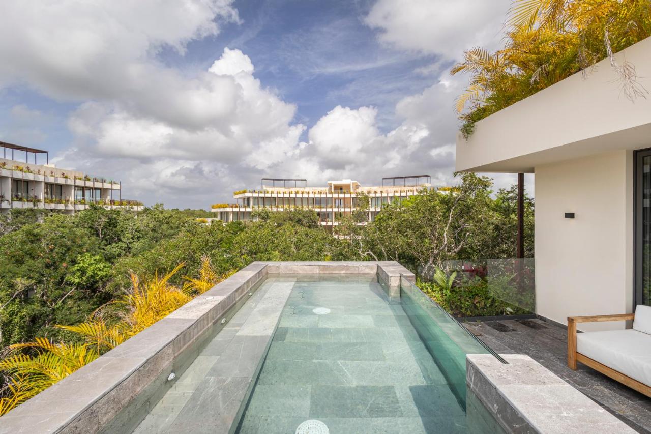 2BR Jungle Penthouse Private Pool - Bed and Breakfast Tulum