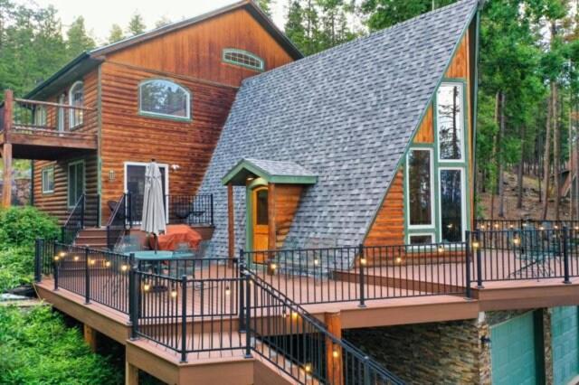 Designer A-Frame Luxury Mountain Home - B&B Evergreen