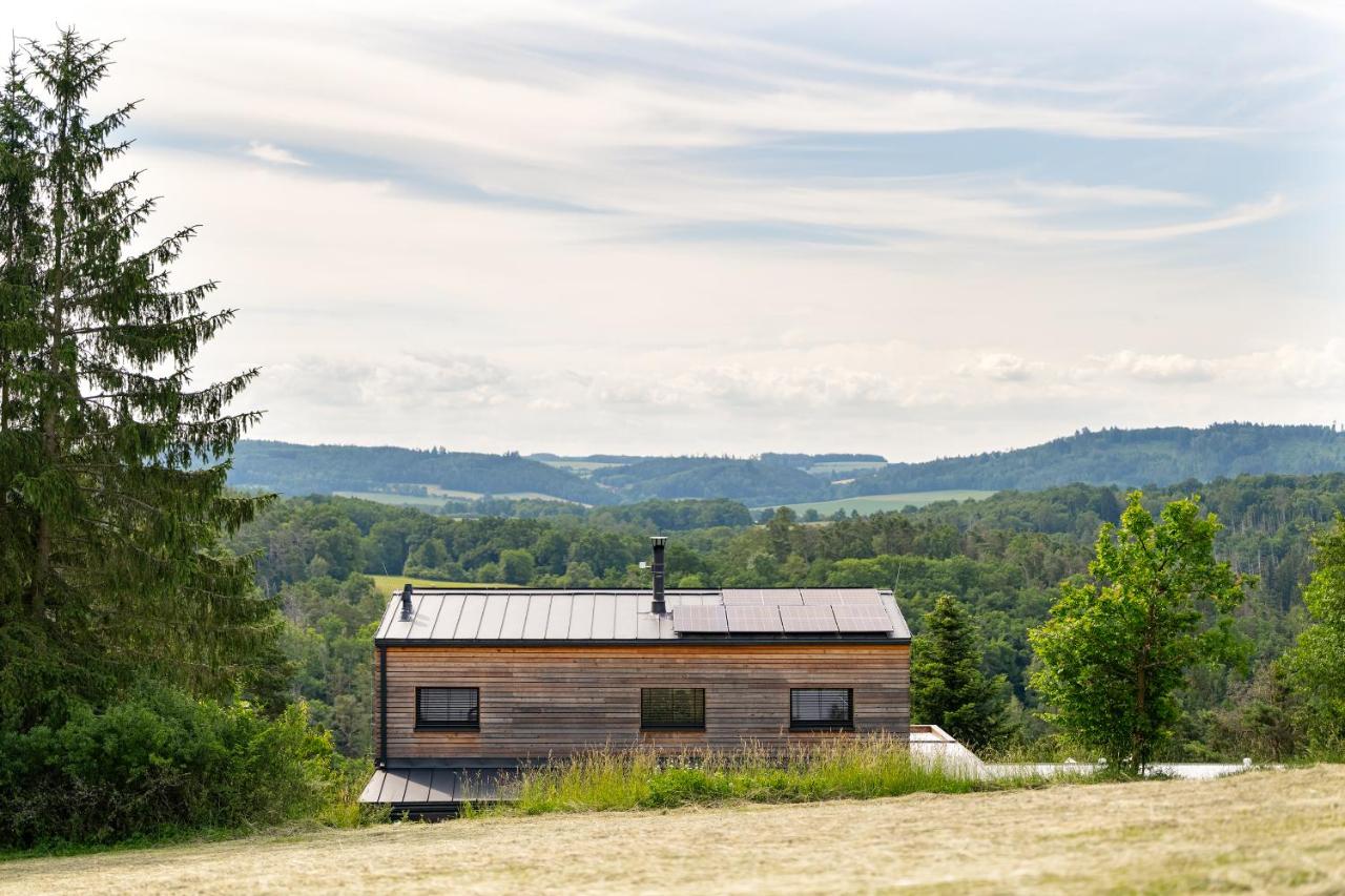 Sauna House Zelené Údolí - Chambres d'hôtes Rabyně