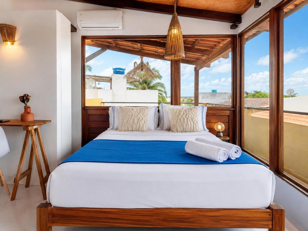 Mar Alado - Loft Jeri - Amplo, ventilado com vista e estação de trabalho - B&B Jericoacoara
