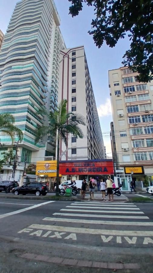 Praia do Gonzaga, 2 Quartos, Ar Condicionado, Pé na Areia - B&B Santos