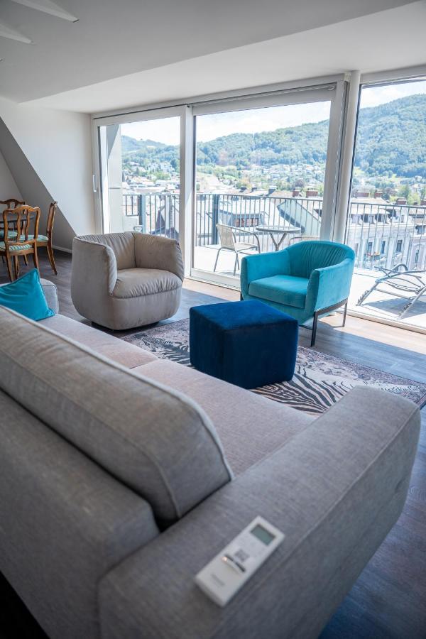DAS ANTON - Penthouse mit Seeblick und kostenloser Garage - Ferienwohnung Gmunden