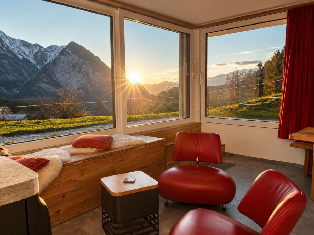 Alpine Studio - Mountain Views & Outdoor Paradise - B&B Leuk