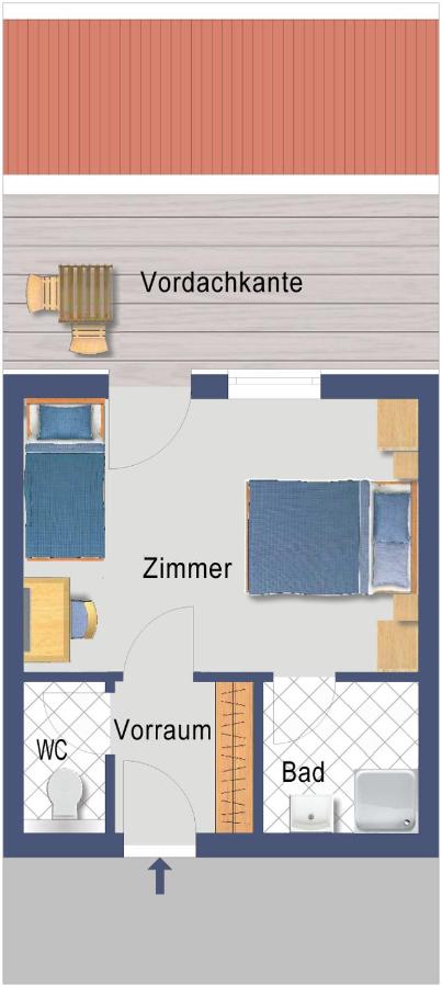 Standard Double Room with Terrace