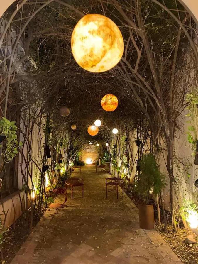 Orange lanterns hang at dog-friendly Sky Stays at Asuncion Cozy & Bright 1 BDR in Asunción.