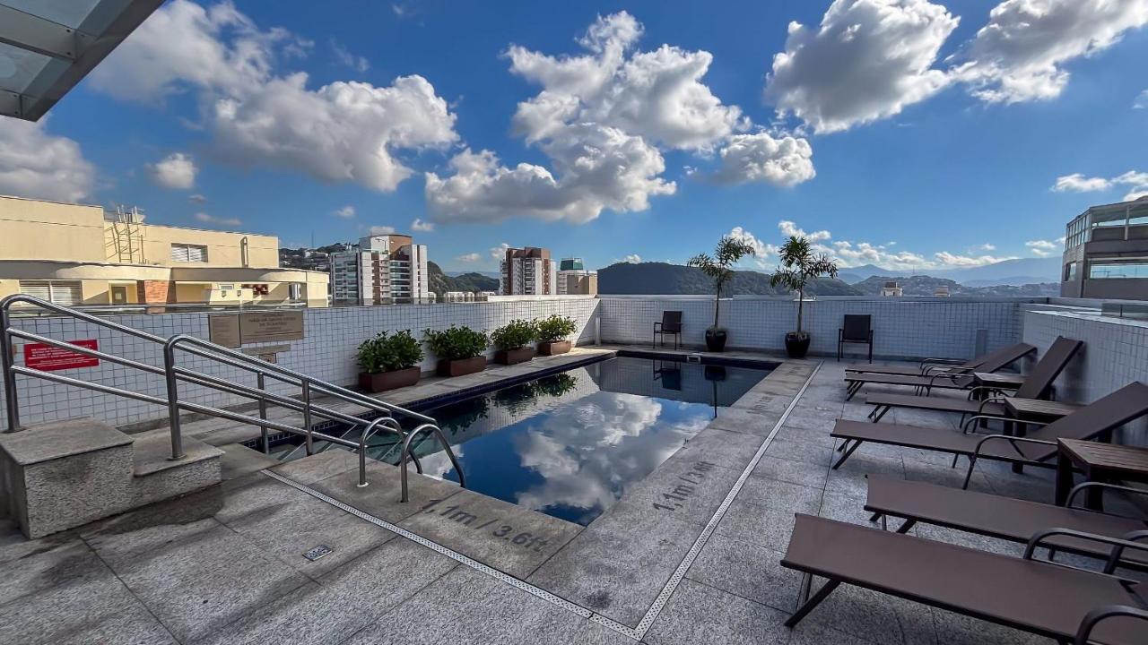SHB • 1 Quadra da Praia | Piscina | Gonzaga - Ferienwohnung Santos