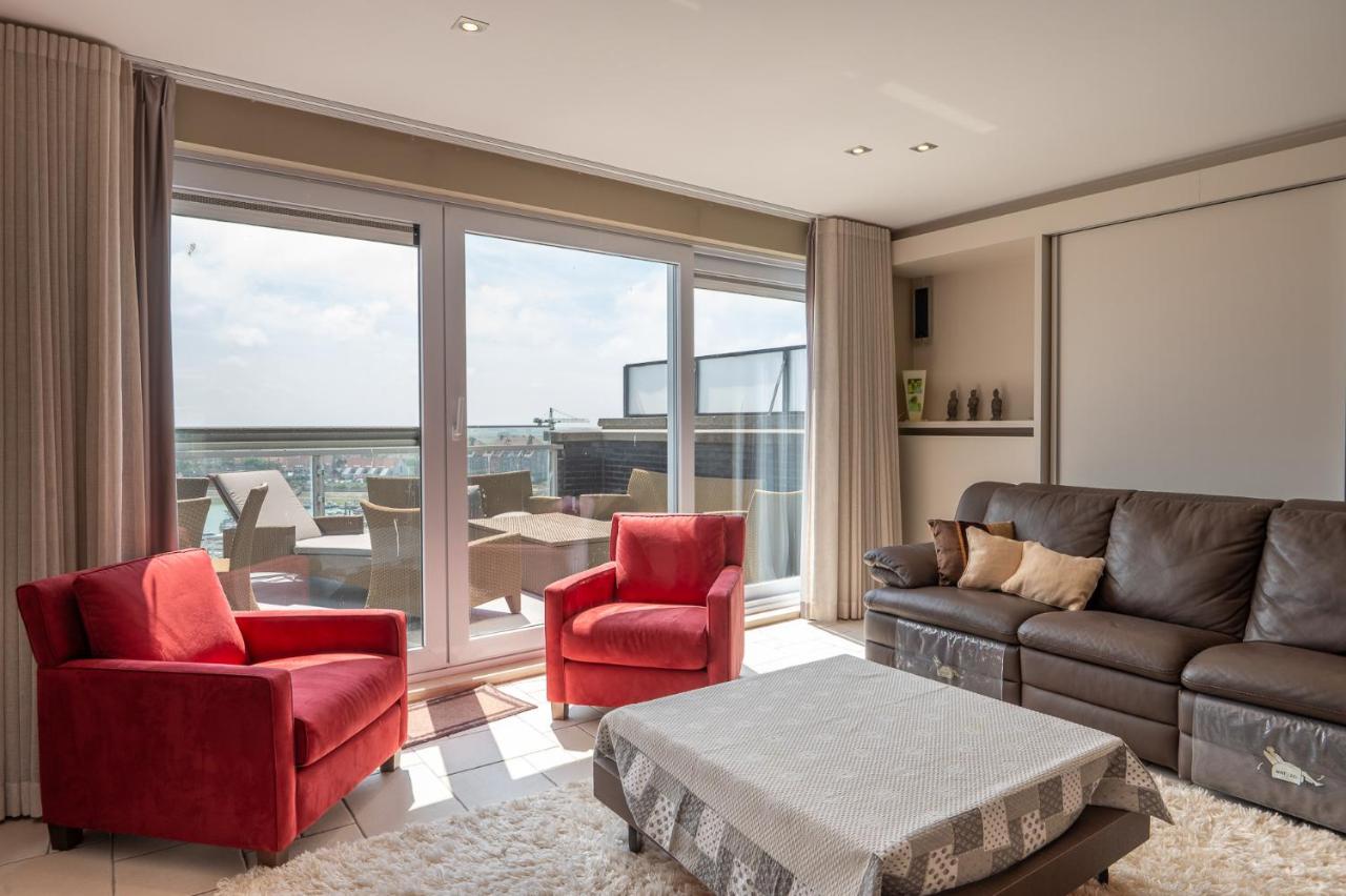 Marina view apartment, 3 BDR, with terrace and parking - B&B Blankenberge