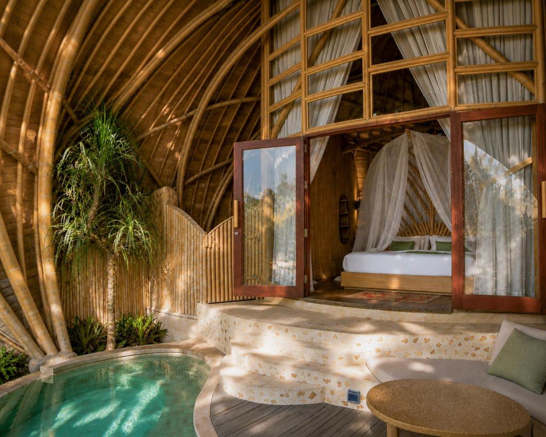 Kini Resort - Luxury Beachfront Bamboo Resort - Chambres d'hôtes Sekongkang