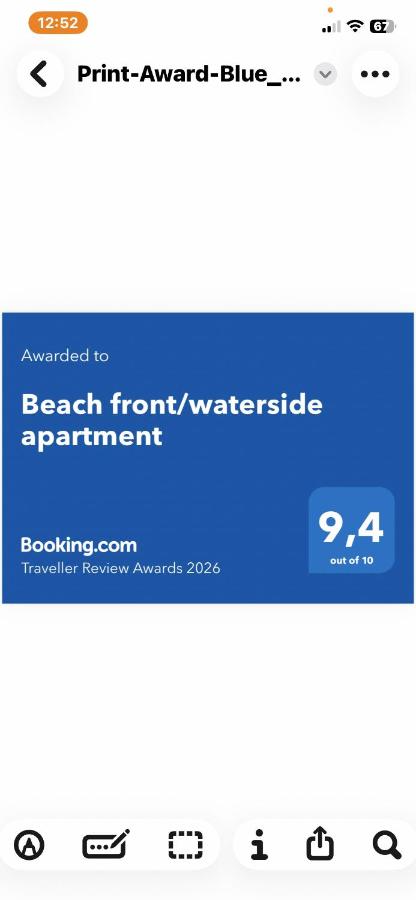 Beach front/waterside apartment - B&B Senhora da Luz