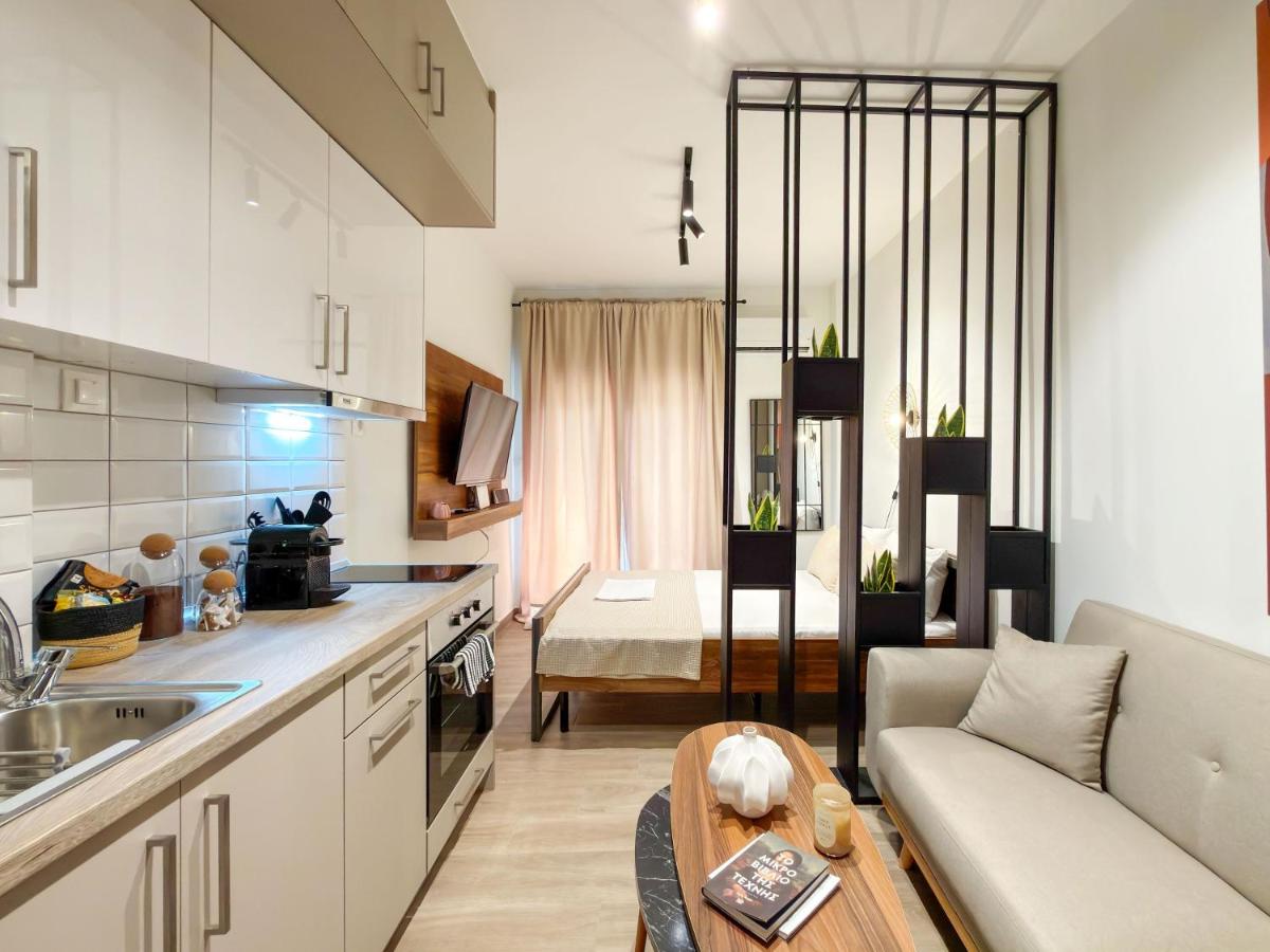 Vivere Suite 01 - Cozy Studio by Metro terminus - Chambres d'hôtes Thessalonique