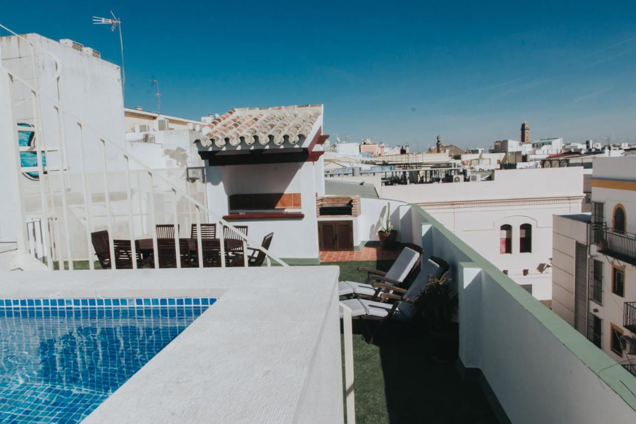 Gran casa con piscina centro de sevilla Vistas - B&B Siviglia